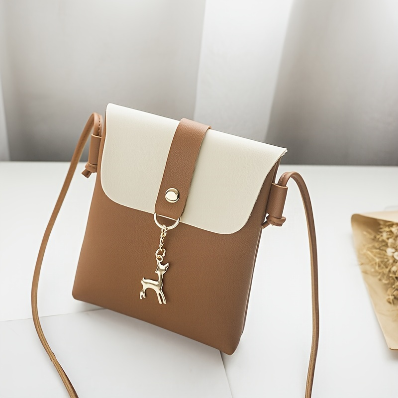 Coin Purse Women - Mini Geyik Desenli Telefon Cüzdanı Moda