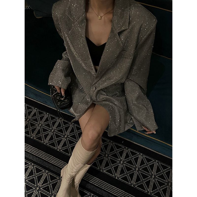 Blazer Women Oversized - Kore Büyük Boy Ceketler 2025 Kadın