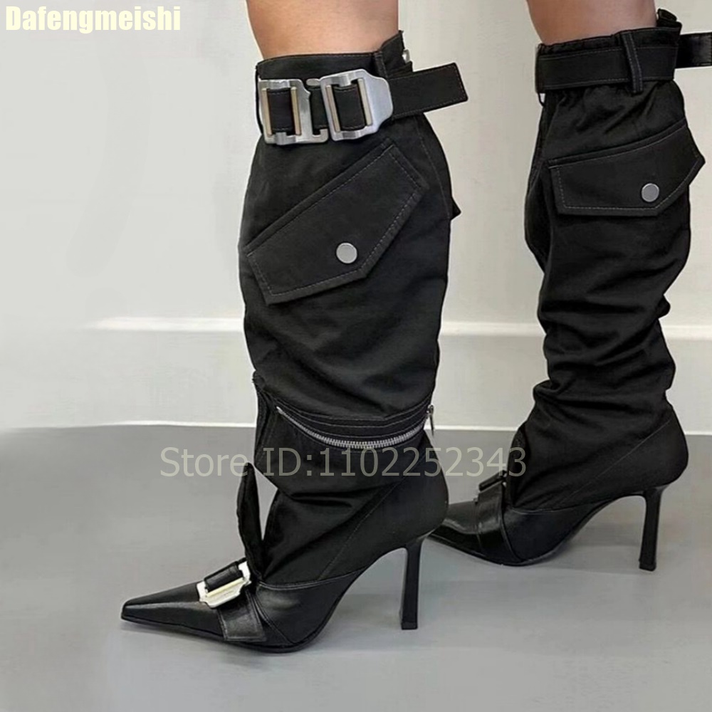 Women'S Fashion Knee High Boots - 2026 Sonbahar Kadın Diz Boyu Çizmeler