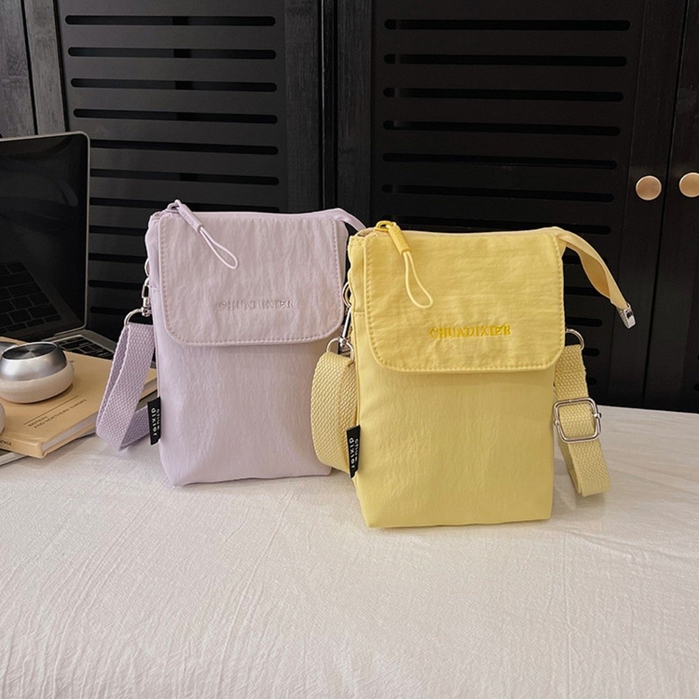 Coin Purse Women - Trendy Naylon Telefon Çantası Mini Boy