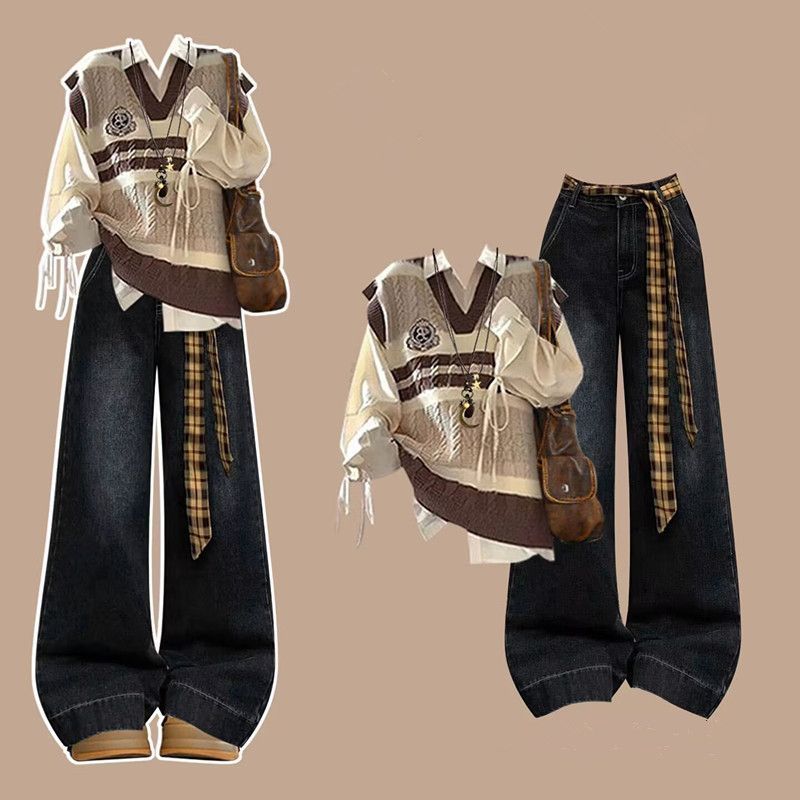 Moda Kadın Takımı Sonbahar/Kış - Women Fashion Jeans Top incelemesi ve fiyatı