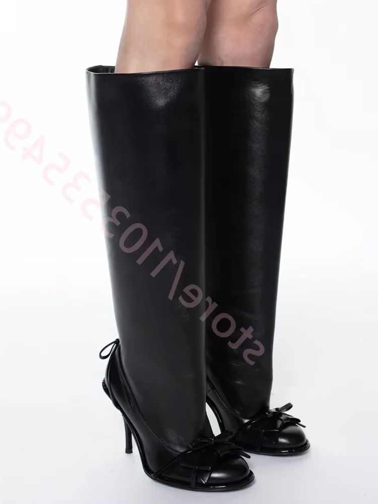 2026 Sonbahar Yeşil Yuvarlak F - Women'S Fashion Knee High Boots incelemesi ve fiyatı