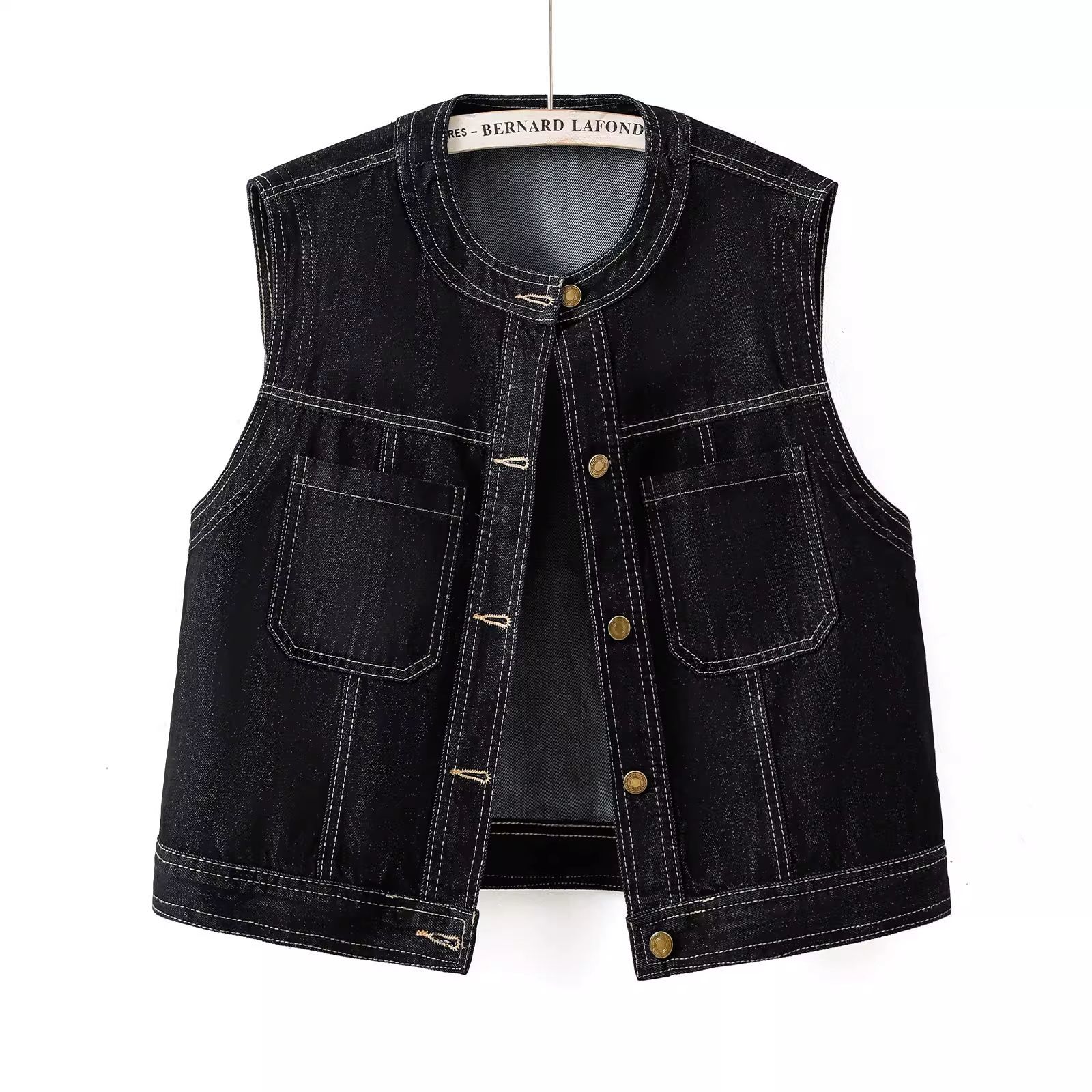Kadın Kot Yelek O Boyun Kolsuz - Women Fashion Jeans Top incelemesi ve fiyatı