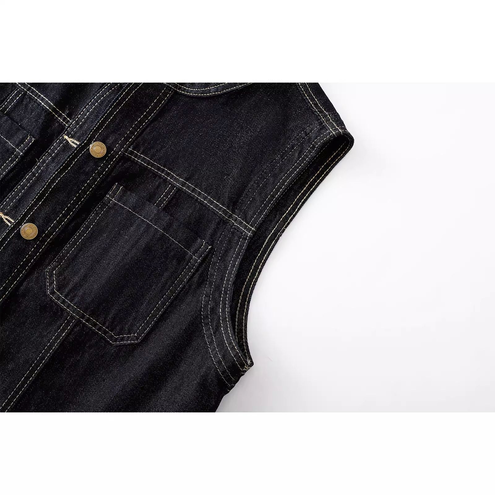 Kadın Kot Yelek O Boyun Kolsuz - Women Fashion Jeans Top incelemesi ve fiyatı