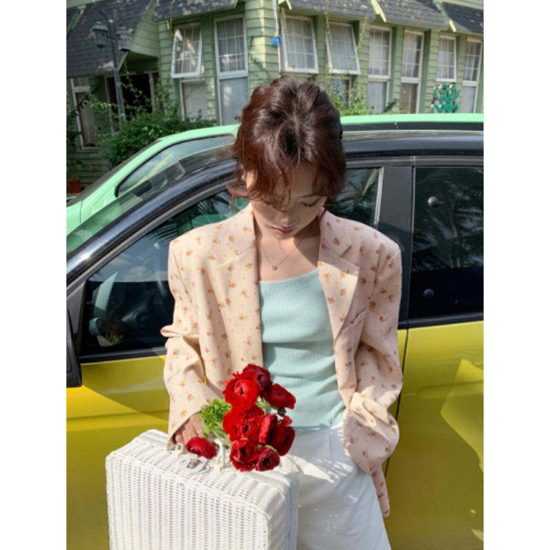 Kadın Çiçek Desenli Blazer, İl - Blazer Women Oversized incelemesi ve fiyatı