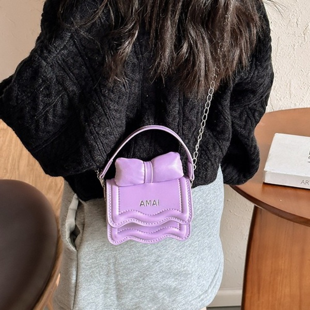 Tatlı Düz Renk Mini Fiyonklu Ç - Coin Purse Women incelemesi ve fiyatı