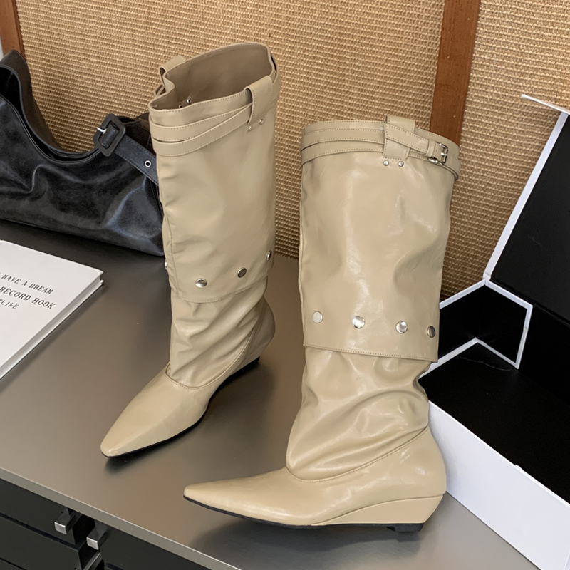 Eilyken Yeni Moda Sivri Burunl - Women'S Fashion Knee High Boots incelemesi ve fiyatı