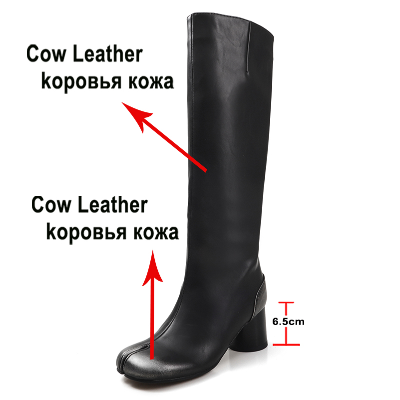 Meotina Kadın Hakiki Deri Diz  - Women'S Fashion Knee High Boots incelemesi ve fiyatı