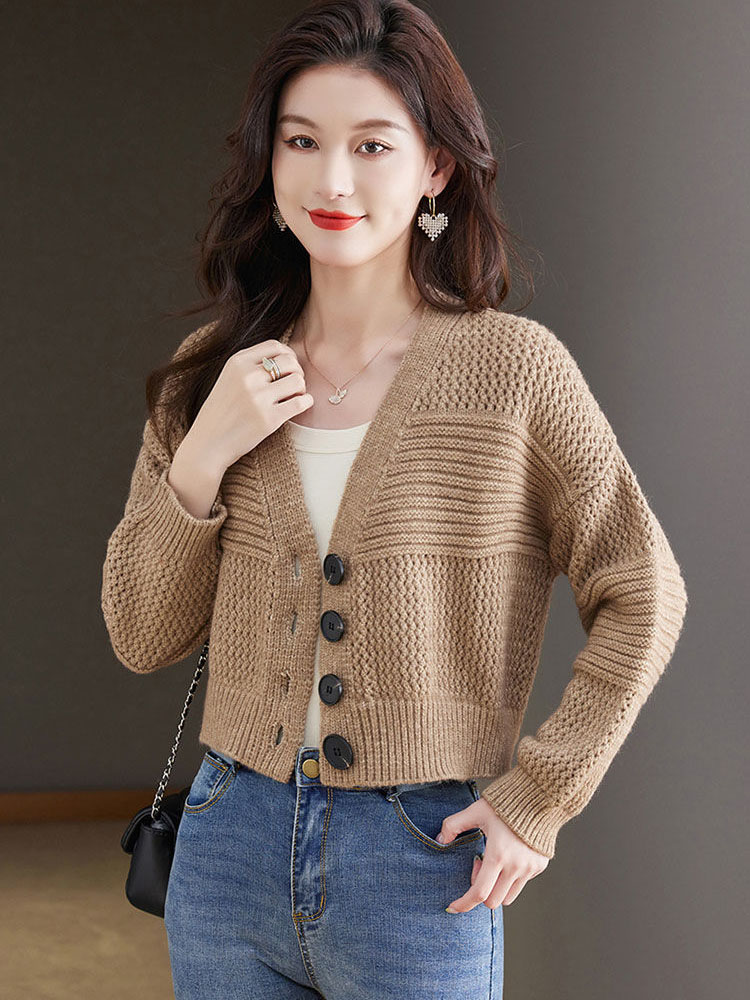 Kadın Rahat Kısa Örme Hırka Dü - Women'S Fashion Gilet incelemesi ve fiyatı
