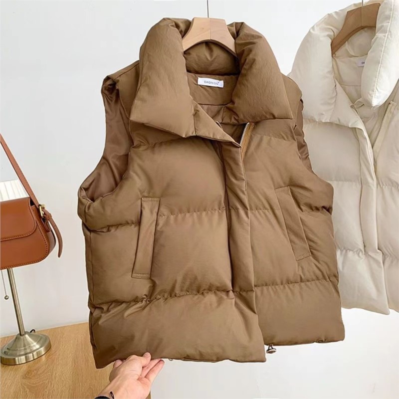 Kadın Kolsuz Şişme Yelek, Dik  - Women'S Fashion Gilet incelemesi ve fiyatı