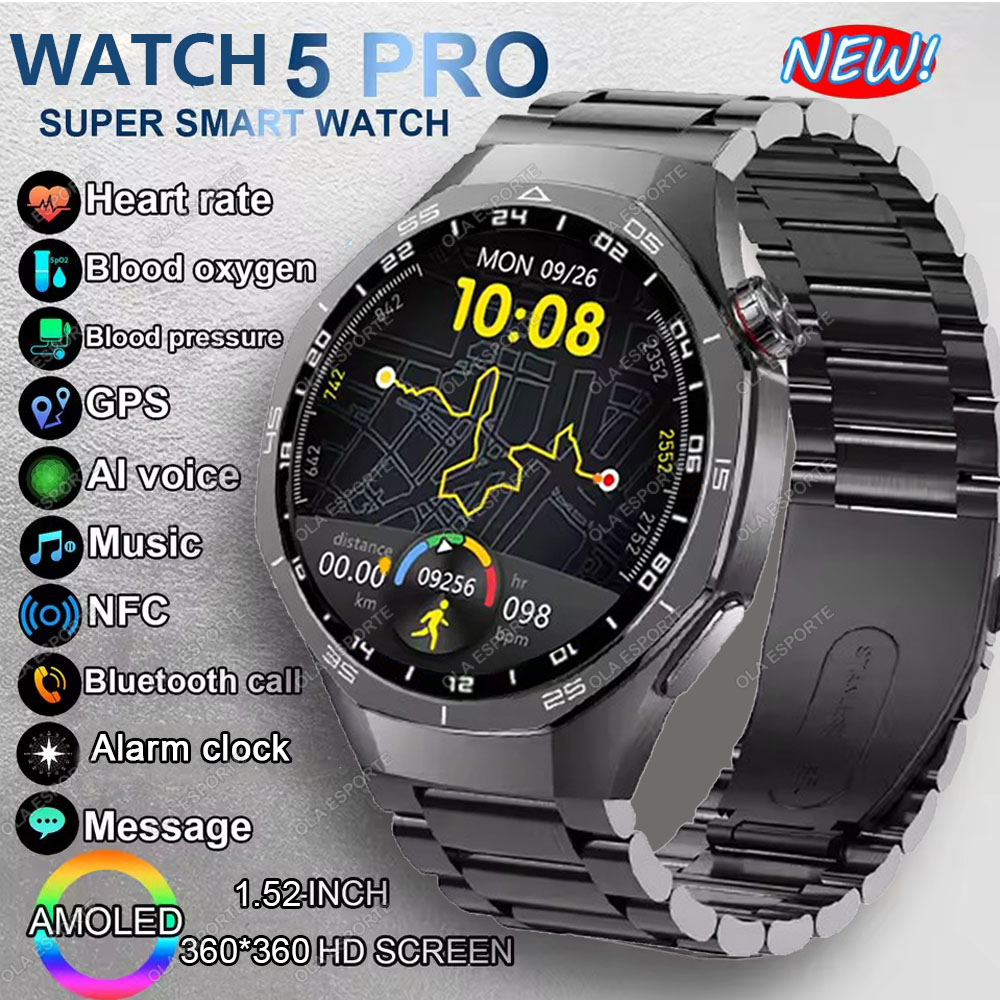 Yeni Watch 5 Pro Akıllı Saat 1 - Women Fashion Zone incelemesi ve fiyatı