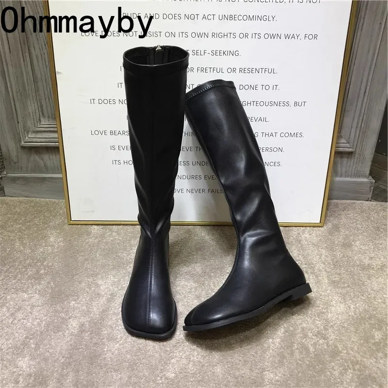 Sokak tarzı streç kadın diz yü - Women'S Fashion Knee High Boots incelemesi ve fiyatı