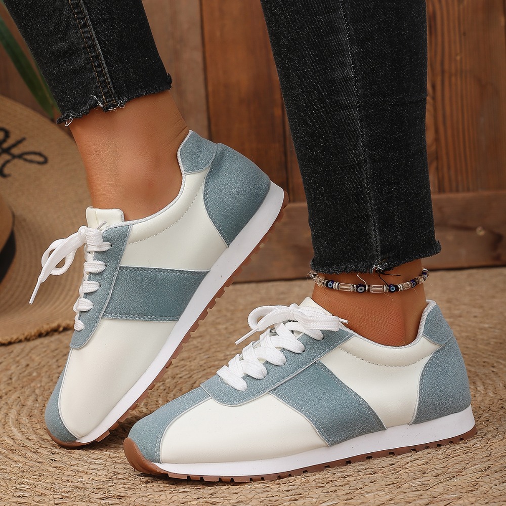Kadın Renk Bloklu Spor Ayakkab - Sneakers Fashion Women incelemesi ve fiyatı
