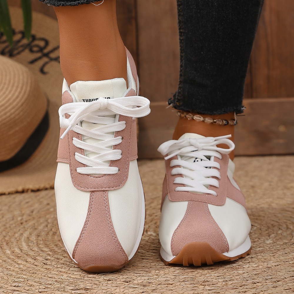Kadın Renk Bloklu Spor Ayakkab - Sneakers Fashion Women incelemesi ve fiyatı
