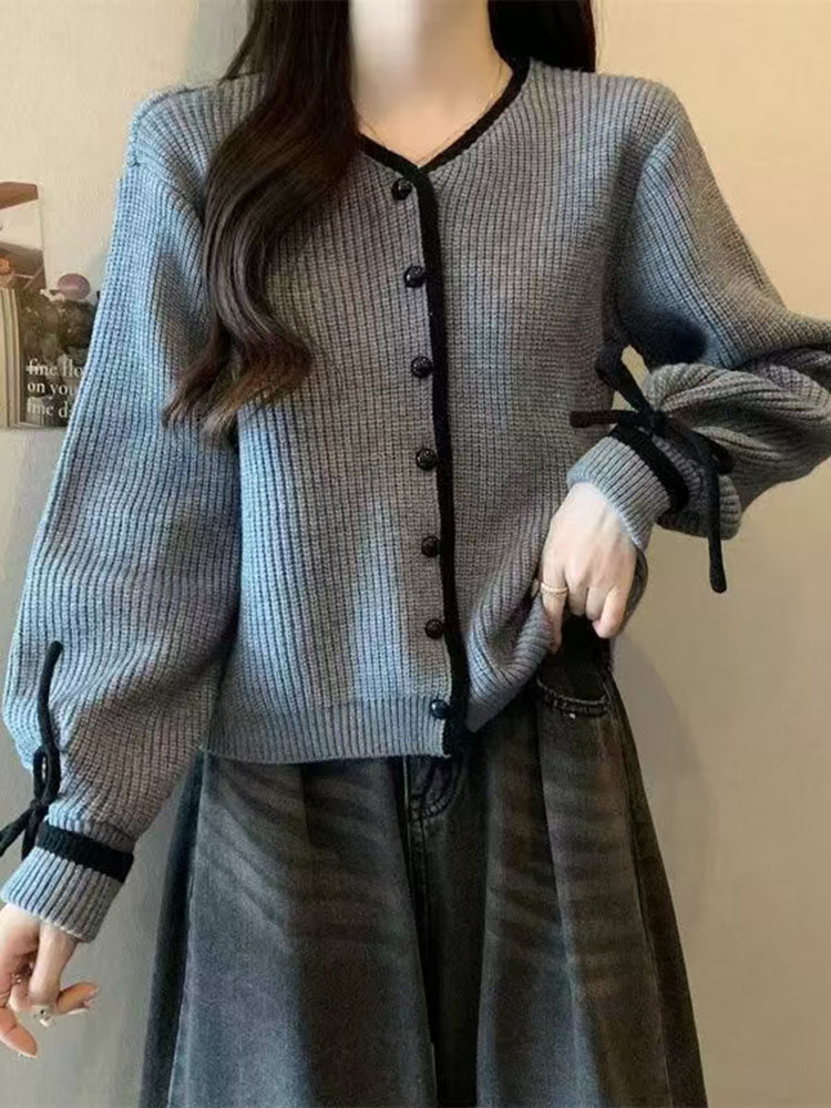 Bol Çizgili V Yaka Örme Hırka  - Women'S Fashion Gilet incelemesi ve fiyatı