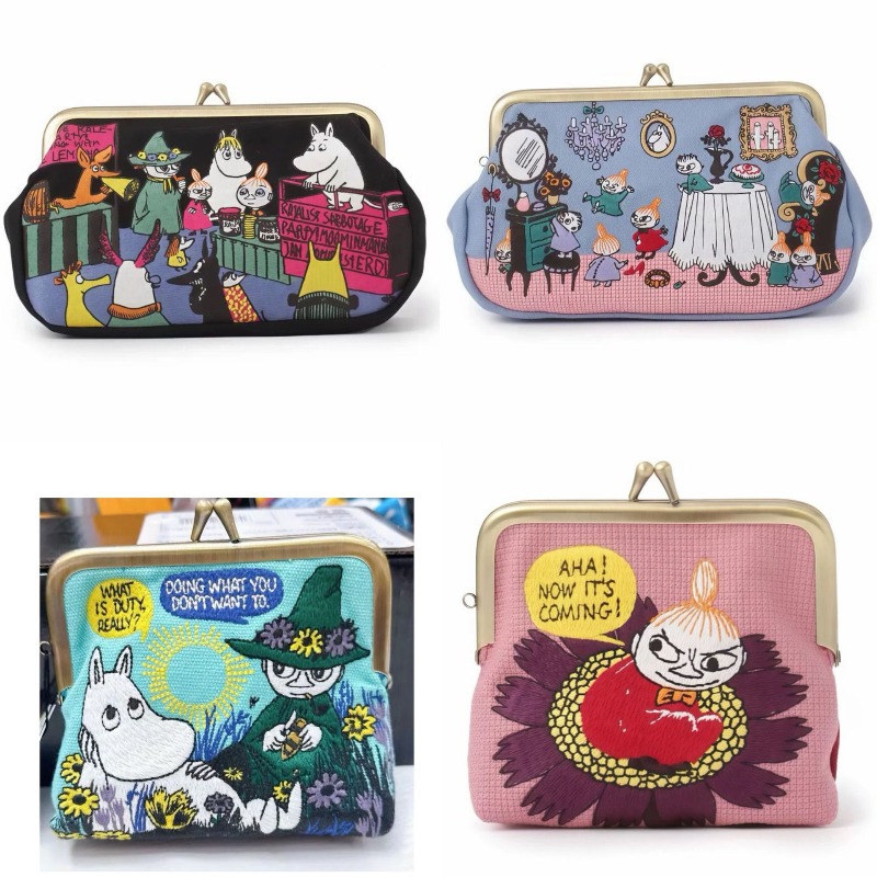 Kawaii Anime Moomins Serisi Mi - Coin Purse Women incelemesi ve fiyatı
