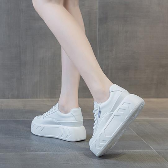 8 cm Mikrofiber Deri İlkbahar  - Sneakers Fashion Women incelemesi ve fiyatı