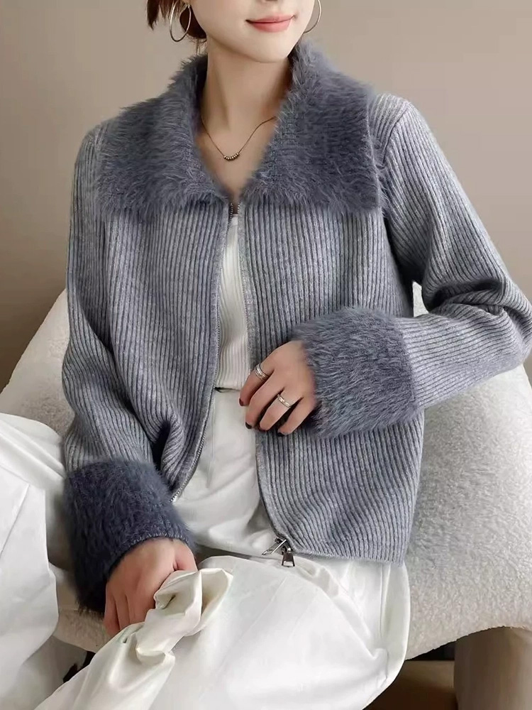 Fermuarlı Turn-Down Yaka Eklen - Women'S Fashion Gilet incelemesi ve fiyatı