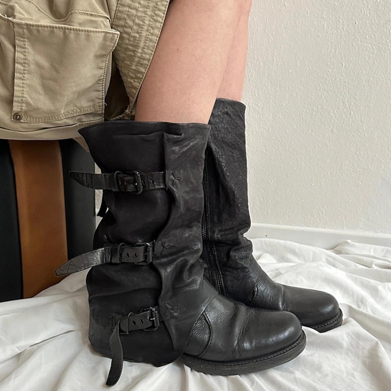 Klasik Kadın Ayakkabı Retro Lü - Women'S Fashion Knee High Boots incelemesi ve fiyatı