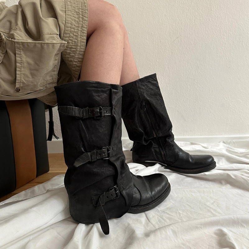 Klasik Kadın Ayakkabı Retro Lü - Women'S Fashion Knee High Boots incelemesi ve fiyatı